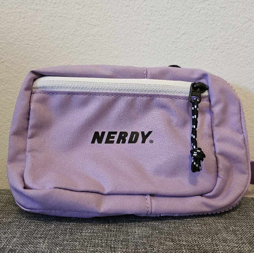 NERDY Lavender Crossbody Bag